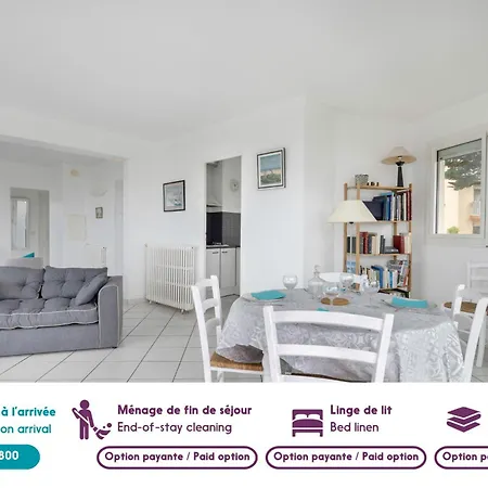 Apartment Front De Mer, Bel Pour 4 Avec Terrasse *